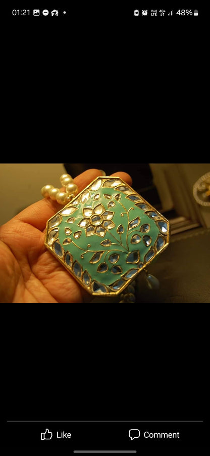 MALA SET IN FEROZY MEENA & KUNDAN