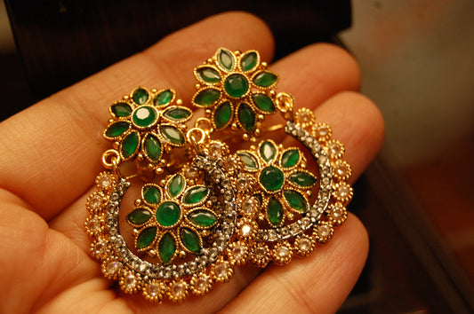 CHAAND BALAS IN CHAMPAGNE & GREEN