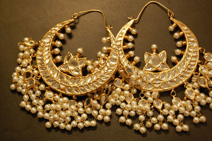 LARGE BALAS IN KUNDAN & PEARLS
