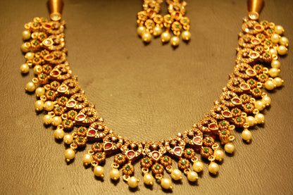 SOUTH INDIAN NECKLACE SET