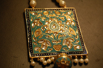 KUNDAN & FEROZY MEENA MALA SET