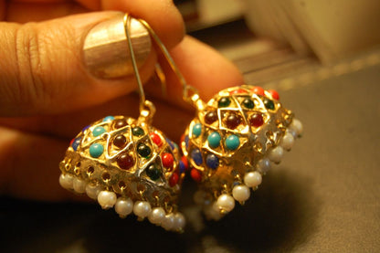 NAURATAN JHUMKAS