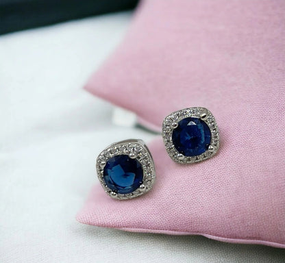 BLUE SMALL EARRINGS