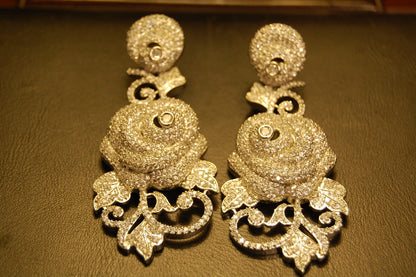 ELEGANT ZIRCON & EARRINGS