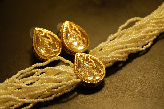 PEARL & KUNDAN CHOKER SET