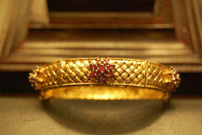 GORGEOUS KARA WITH RUBY RED FLOWERS