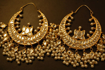 LARGE BALAS IN KUNDAN & PEARLS