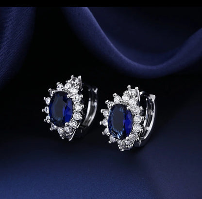 BLUE SMALL EARRINGS