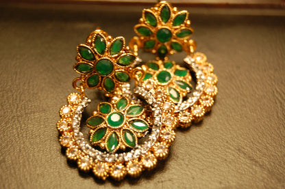 CHAAND BALAS IN CHAMPAGNE & GREEN