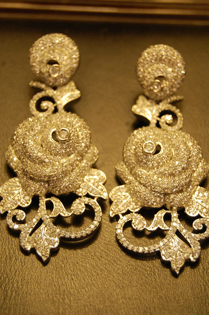 ELEGANT ZIRCON & EARRINGS
