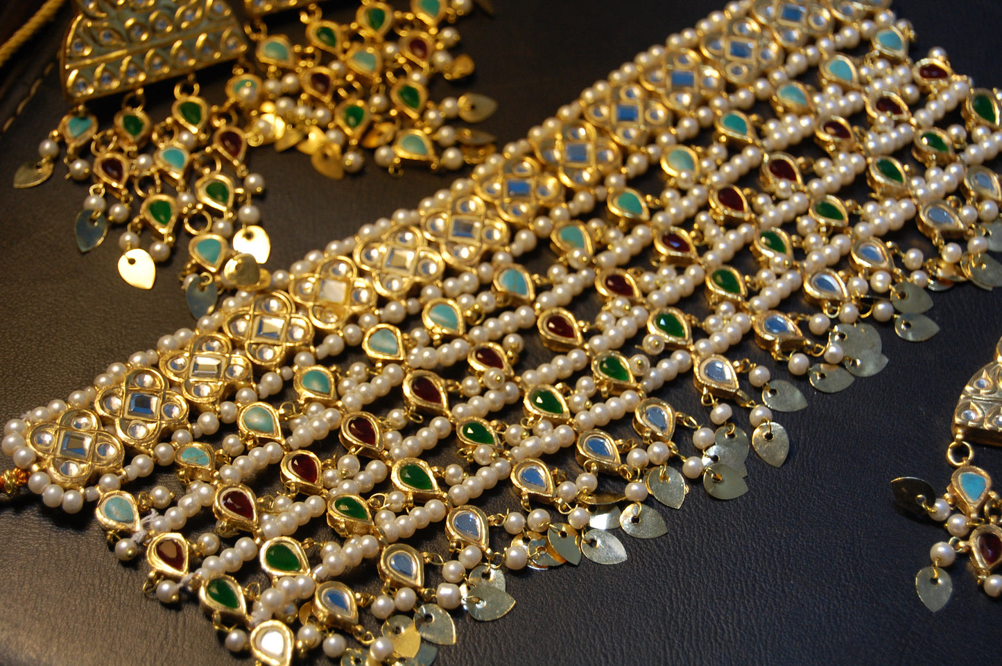 MULTI STONE CHOKER SET