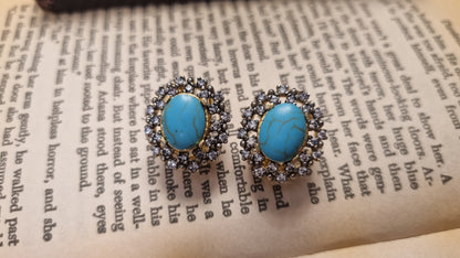 ELEGANT FEROZA EARRINGS