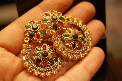 CHAAND BALAS IN MULTI & CHAMPAGNE