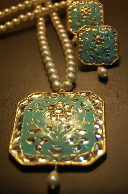 MALA SET IN FEROZY MEENA & KUNDAN