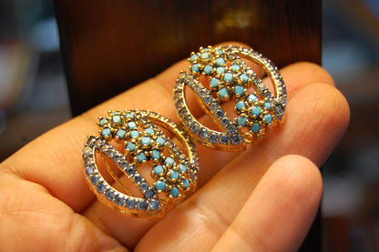ZIRCON FEROZY EARRINGS