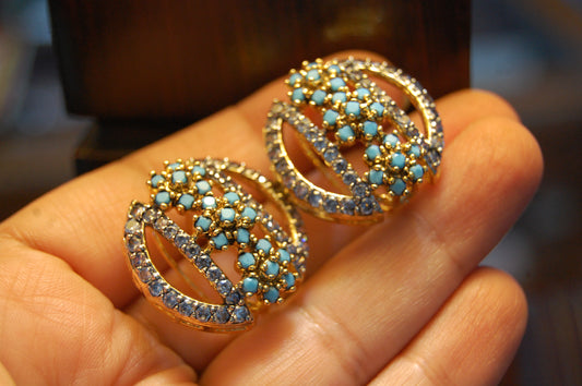 ZIRCON FEROZY EARRINGS