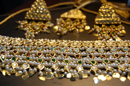 MULTI STONE CHOKER SET