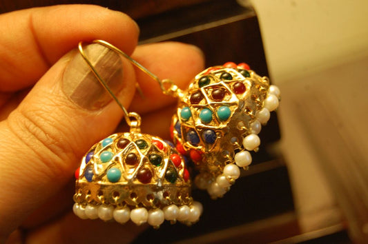 NAURATAN JHUMKAS