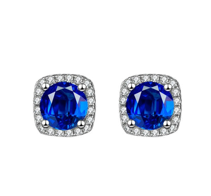 BLUE SMALL EARRINGS