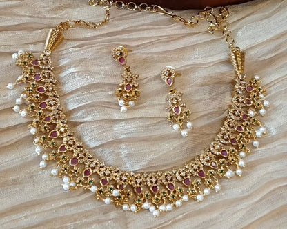 SOUTH INDIAN NECKLACE SET