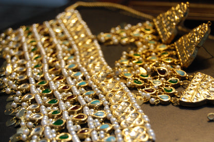 MULTI STONE CHOKER SET