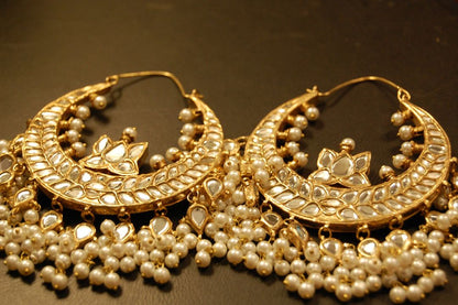 LARGE BALAS IN KUNDAN & PEARLS
