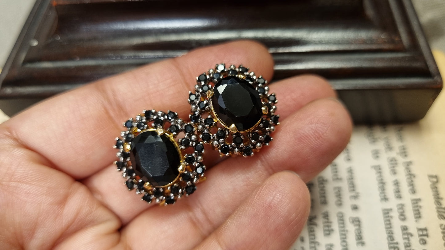 ELEGANT BLACK EARRINGS
