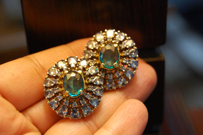 FEROZY & ZIRCON EARRINGS