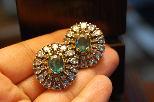 FEROZY & ZIRCON EARRINGS