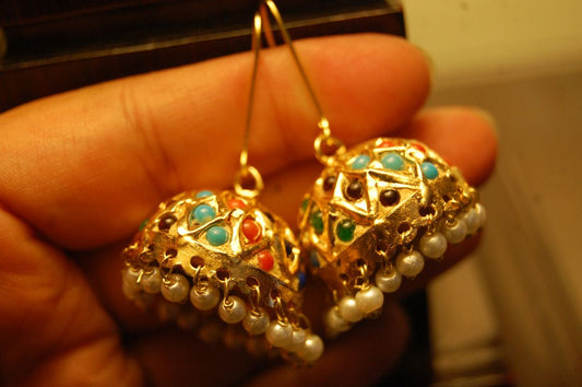 NAURATAN JHUMKAS