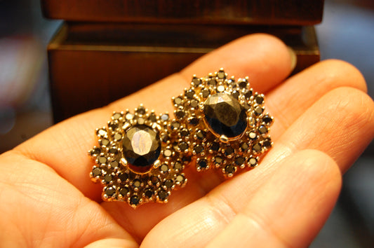 BLACK  EARRINGS