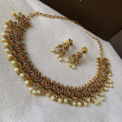 SOUTH INDIAN NECKLACE SET