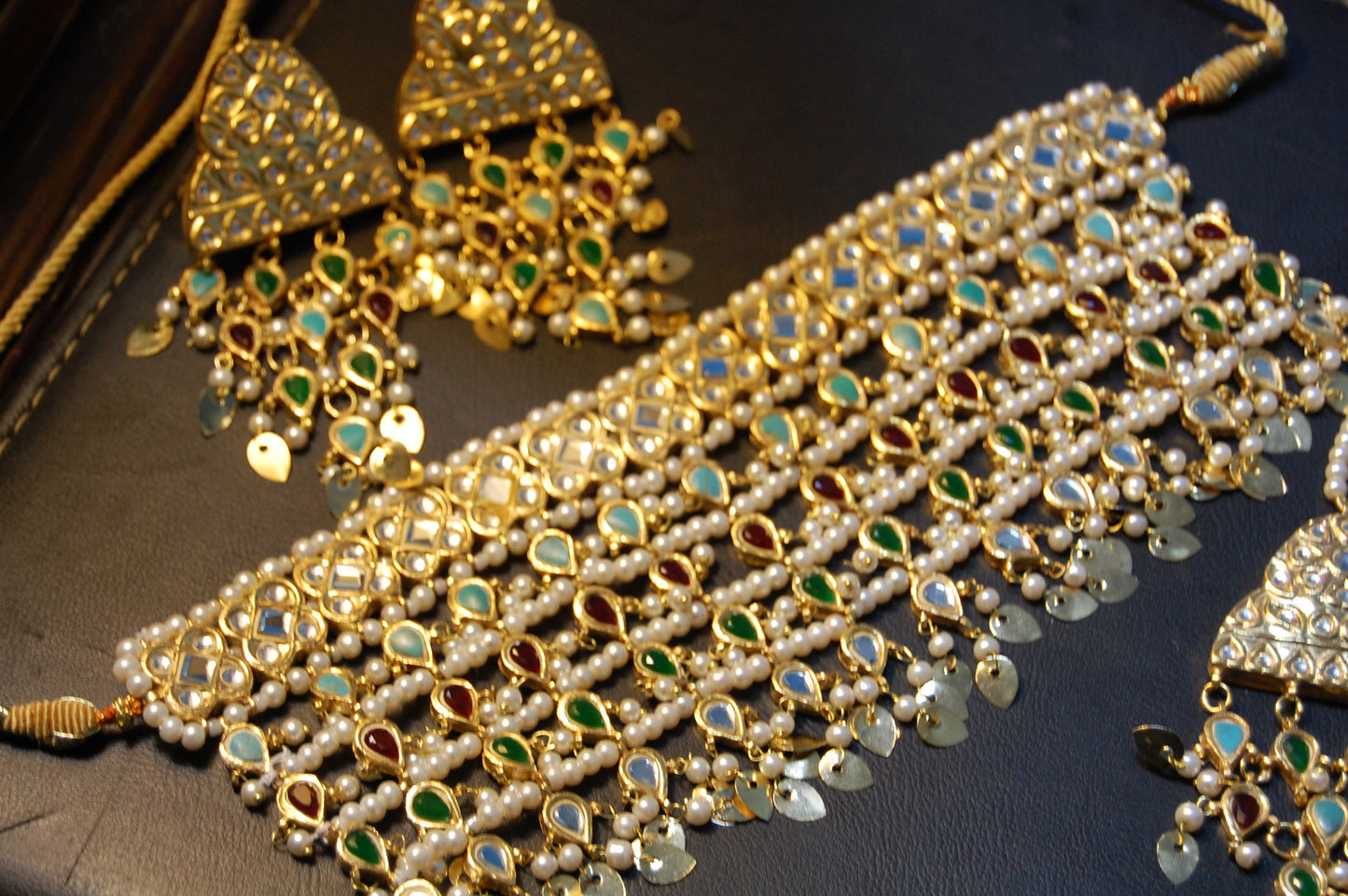MULTI STONE CHOKER SET