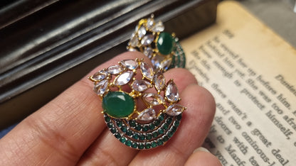 GREEN EARRINGS