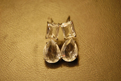 ZIRCON DROP EARRINGS