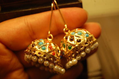 NAURATAN JHUMKAS