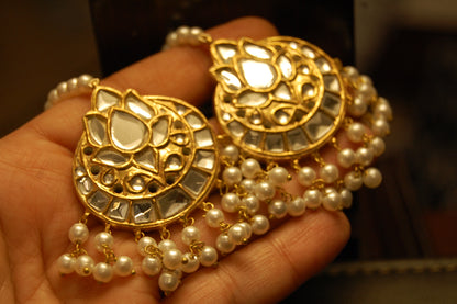 KUNDAN & PEARLS EARRINGS