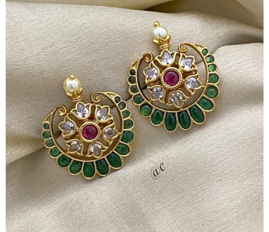 GREEN & RED EARRINGS