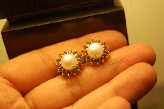 EVERYDAY STUDS IN NAURATAN & PEARLS