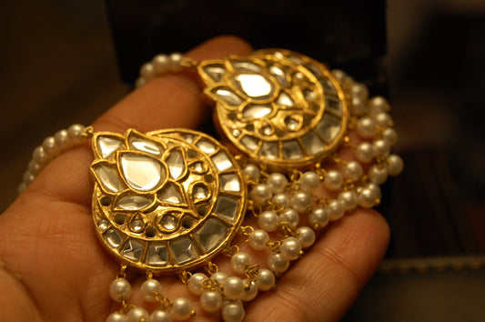 KUNDAN & PEARLS EARRINGS