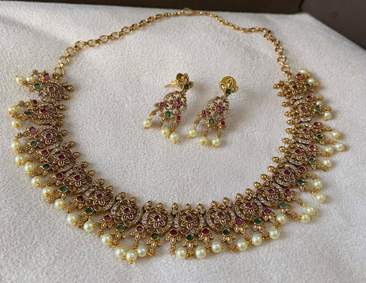 SOUTH INDIAN NECKLACE SET