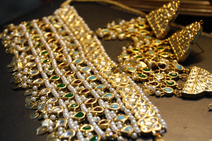 MULTI STONE CHOKER SET
