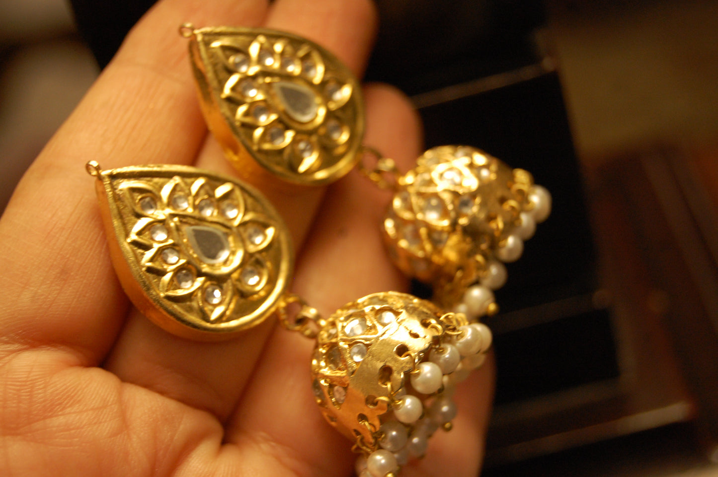 KUNDAN JHUMKAS